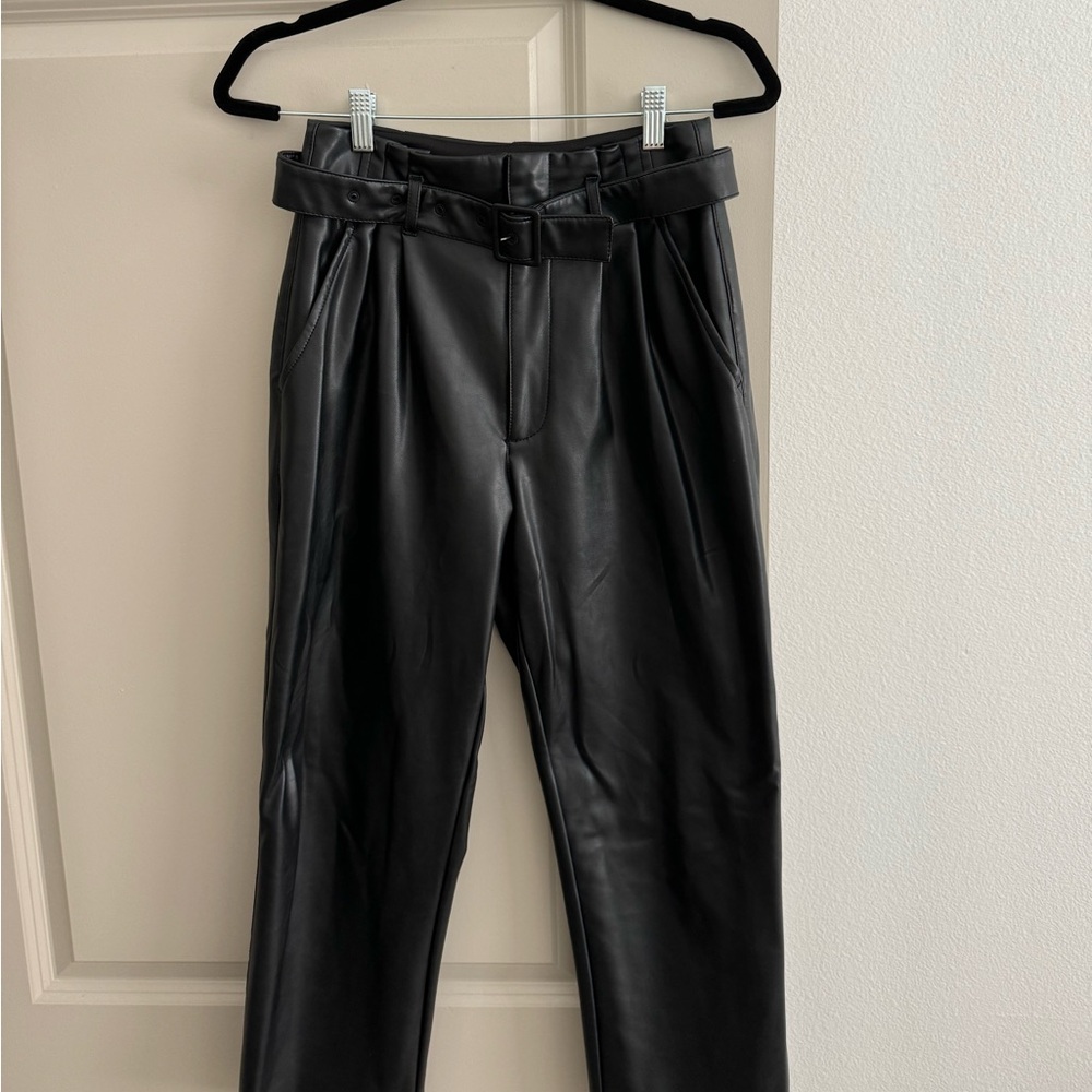 Abercrombie Leather pants - size S